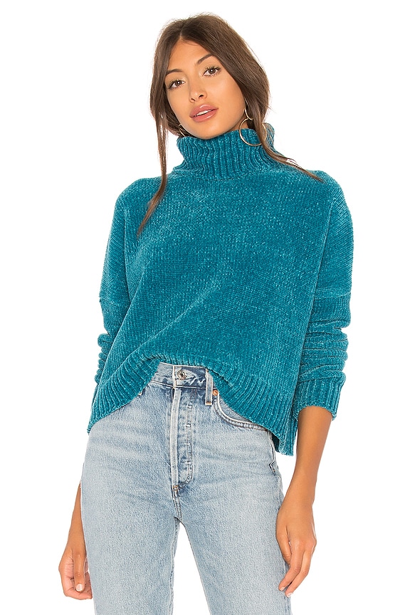 view 1 of 4 GENEVA プルオーバーセーター in Turquoise