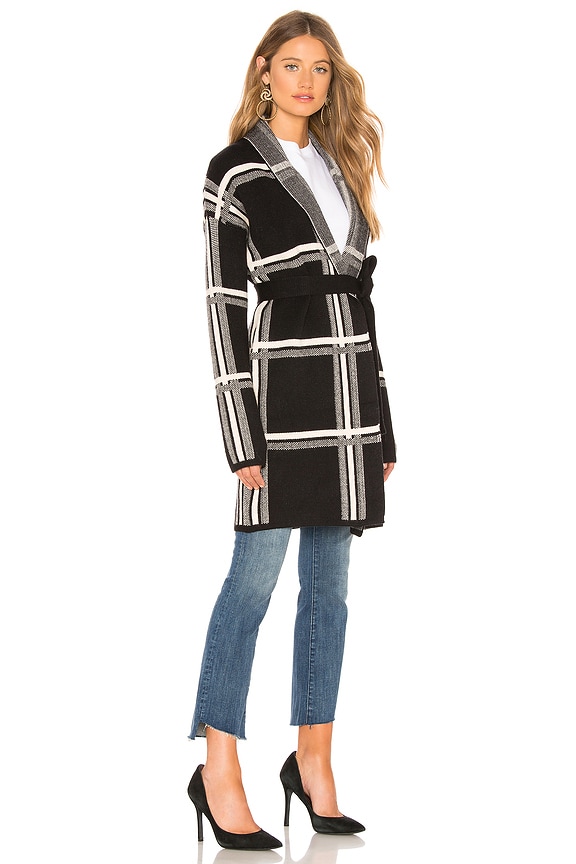 view 2 of 3 BLOUSON PLAID in Black Plaid