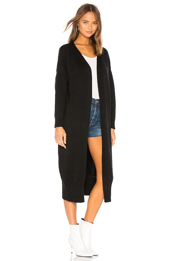 view 2 of 3 CÁRDIGAN in Black