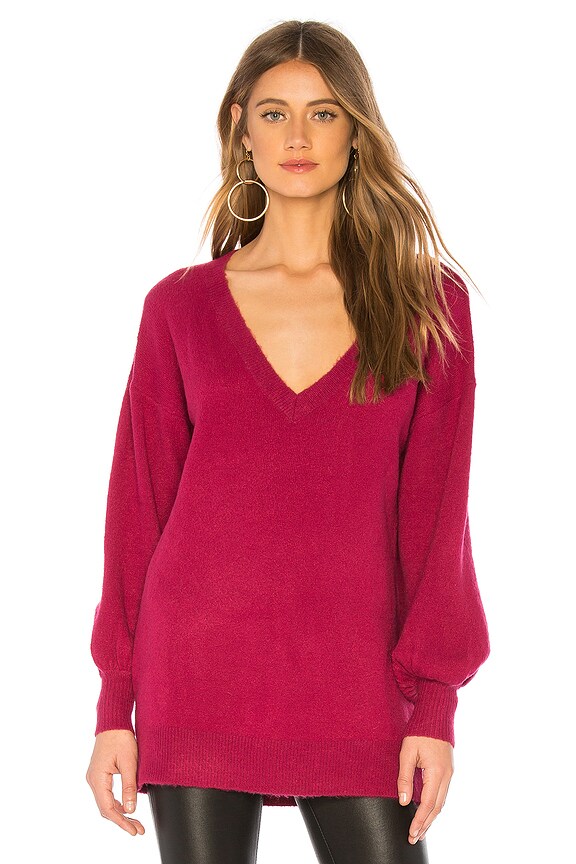 view 1 of 4 JERSEY CUELLO PICO PORTIA in Magenta