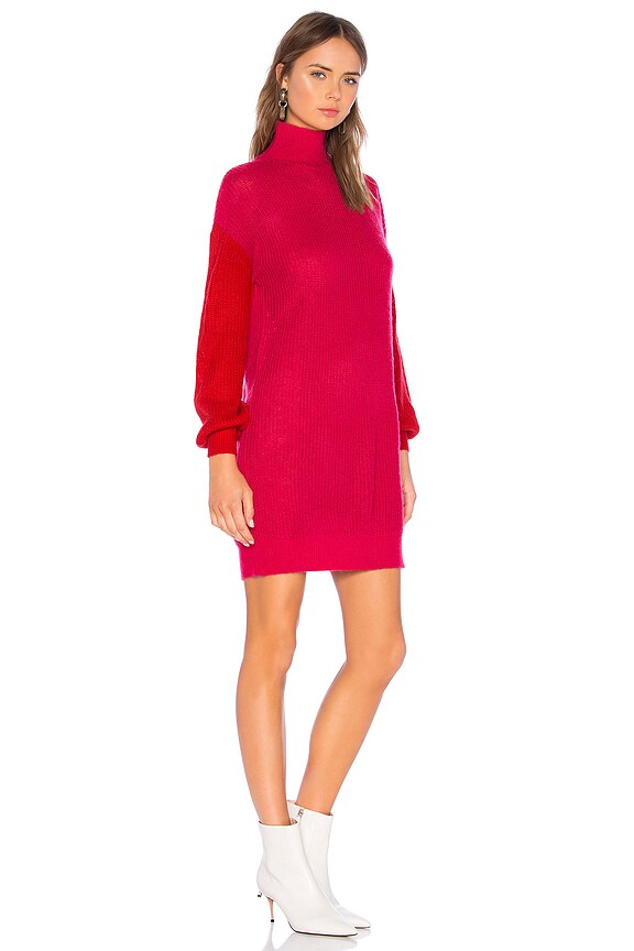 view 2 of 3 Gypsy Sweater in Pink & Red