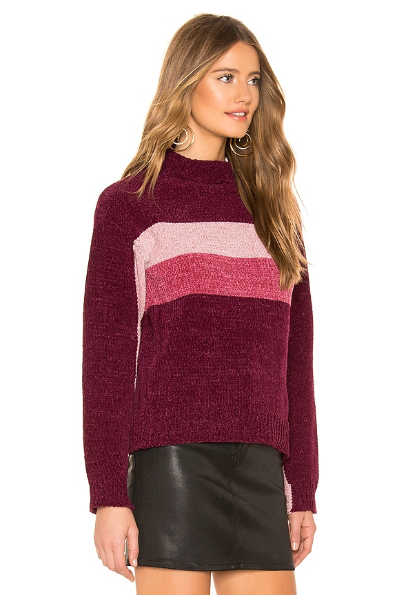 view 2 of 4 Raye Chenille Sweater in Tonal Pink