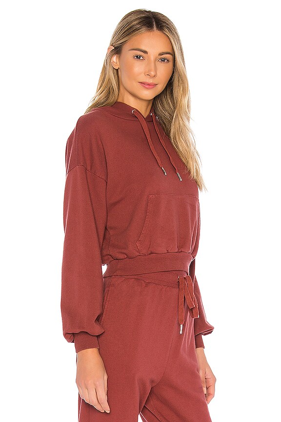 view 2 of 4 SWEAT À CAPUCHE TATUM in Rosewood Mauve