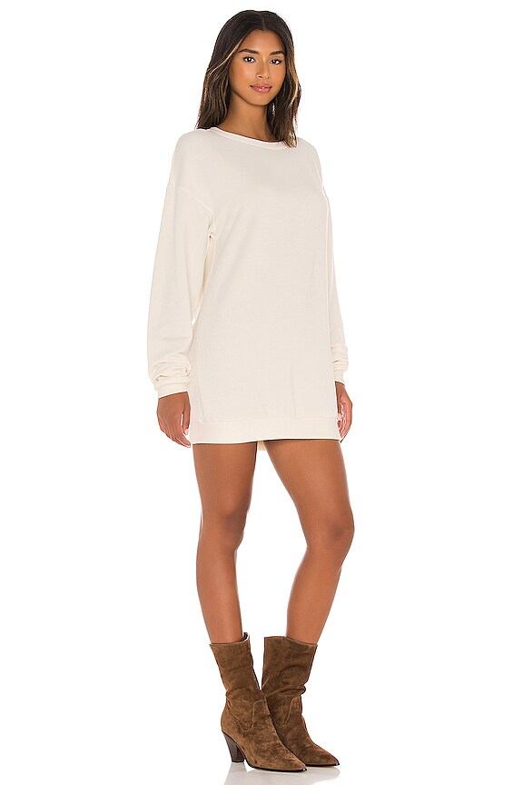 view 2 of 3 Oversized Sweatshirt in Ecru