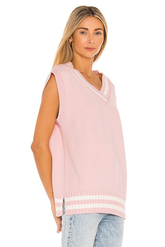 view 2 of 4 Sweater Vest in Pink