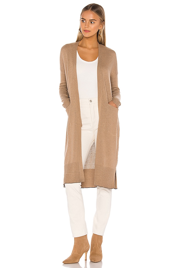 Lovers and Friends Conor Cardigan in Camel REVOLVE