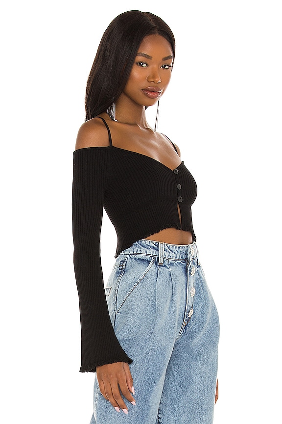 view 2 of 4 CÁRDIGAN ESTHER in Black