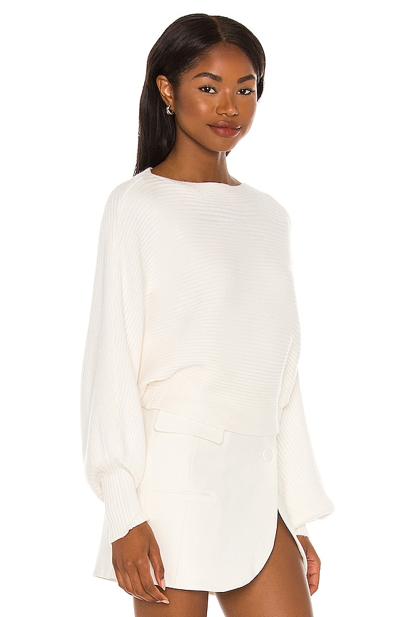 view 2 of 4 Olivia Off Shoulder Sweater in White