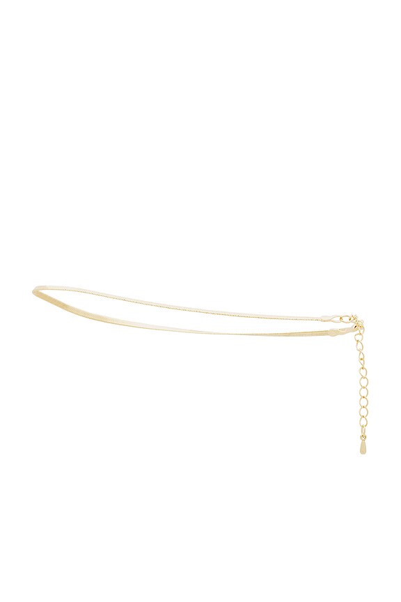 view 2 of 2 Britt Anklet in Gold