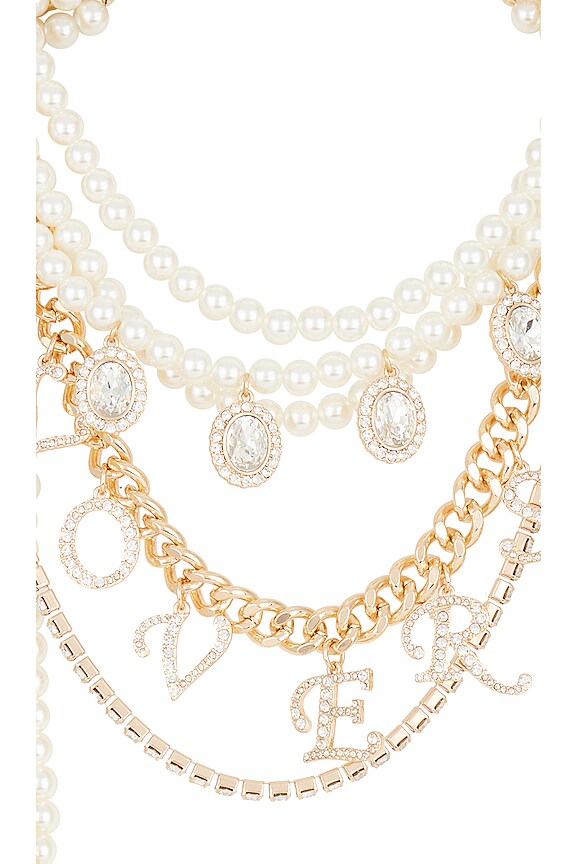 view 2 of 2 Zoe Necklace in Gold