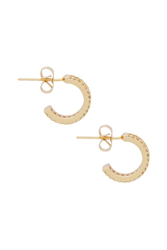 view 2 of 3 PENDIENTES SALLIE in Clear