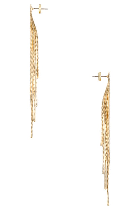 view 2 of 2 Elisa Earrings in Gold