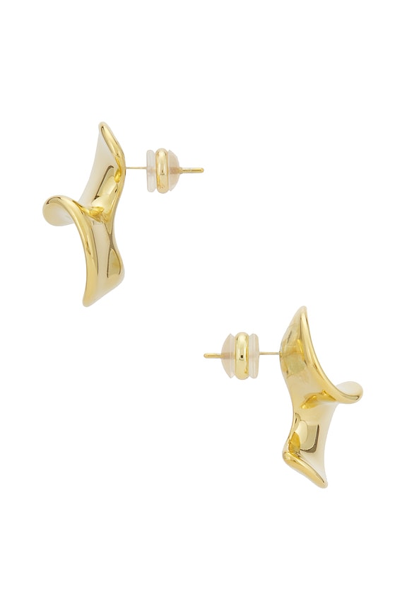 view 2 of 2 Sheerin Earrings in Gold