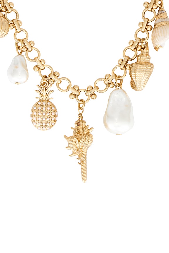 view 2 of 2 Ariel Necklace in Gold