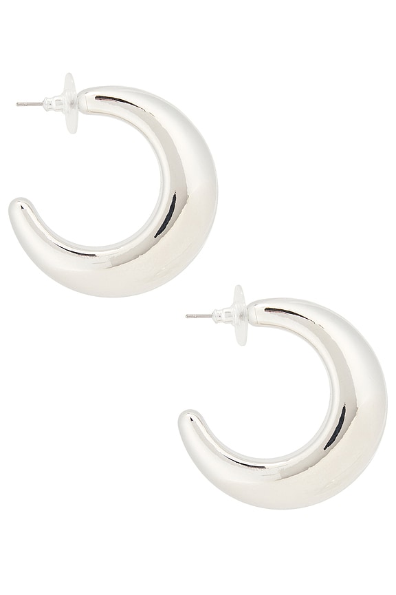 view 2 of 3 Pruett Earrings in Silver