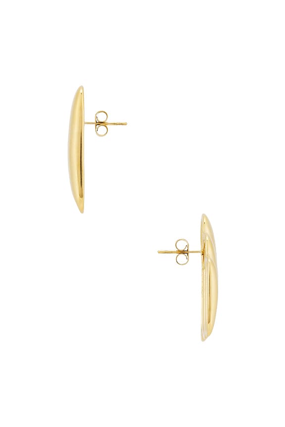 view 2 of 2 Caitlin Earrings in Gold