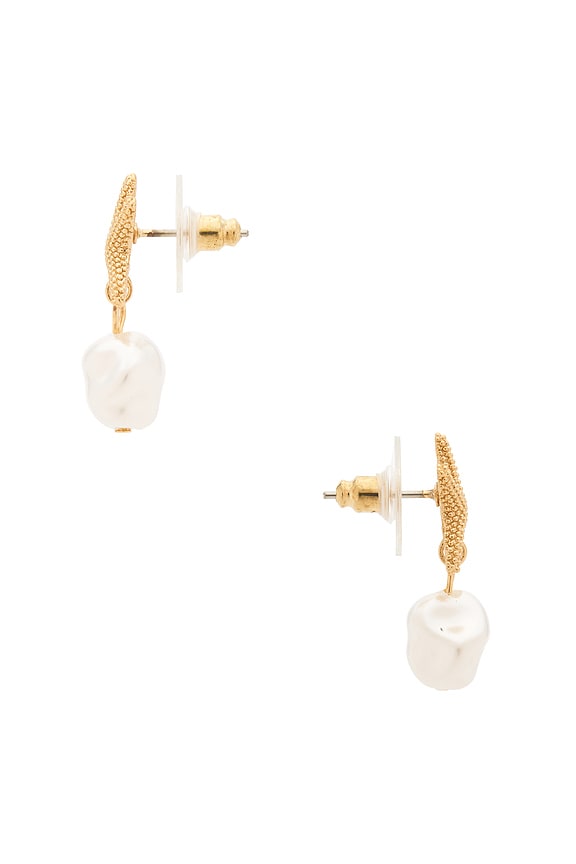 view 2 of 2 Leah Earrings in Gold