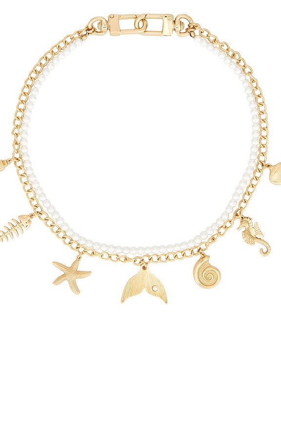 view 2 of 3 Nellie Necklace in Gold