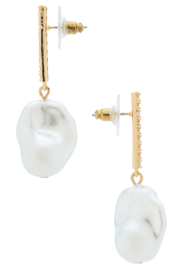 view 2 of 2 June Earring in Gold