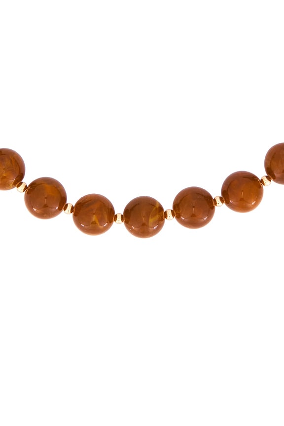 view 2 of 3 COLLAR LENI in Gold & Amber