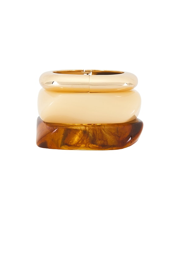 view 2 of 6 Veda Bracelet in Gold/brown