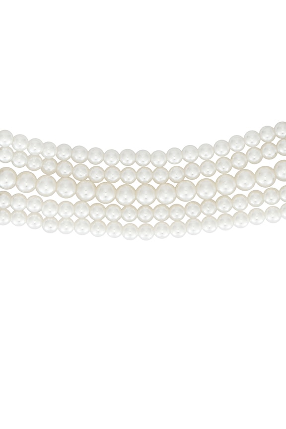 view 2 of 3 COLLAR HELEN in Pearl White