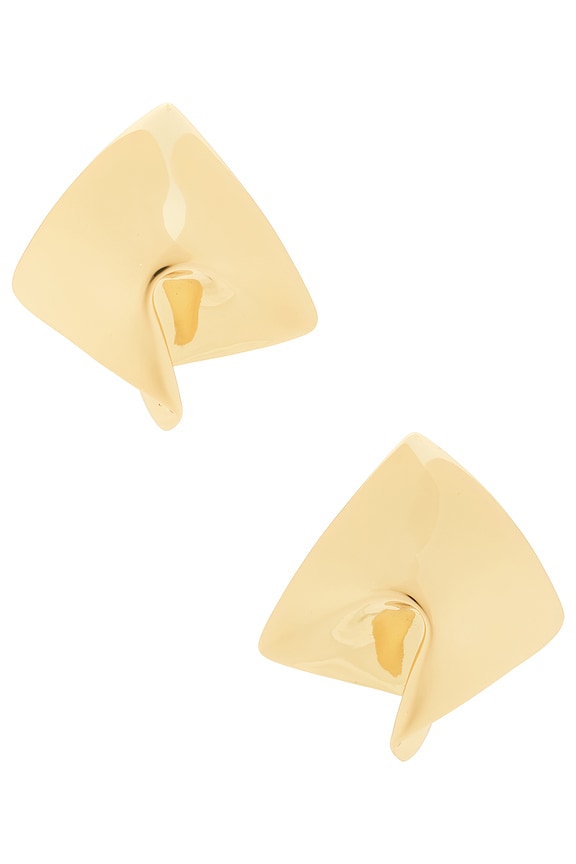 view 1 of 2 PENDIENTES MAEVA in Gold