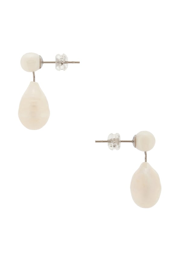 view 2 of 2 Zadie Earrings in Pearl