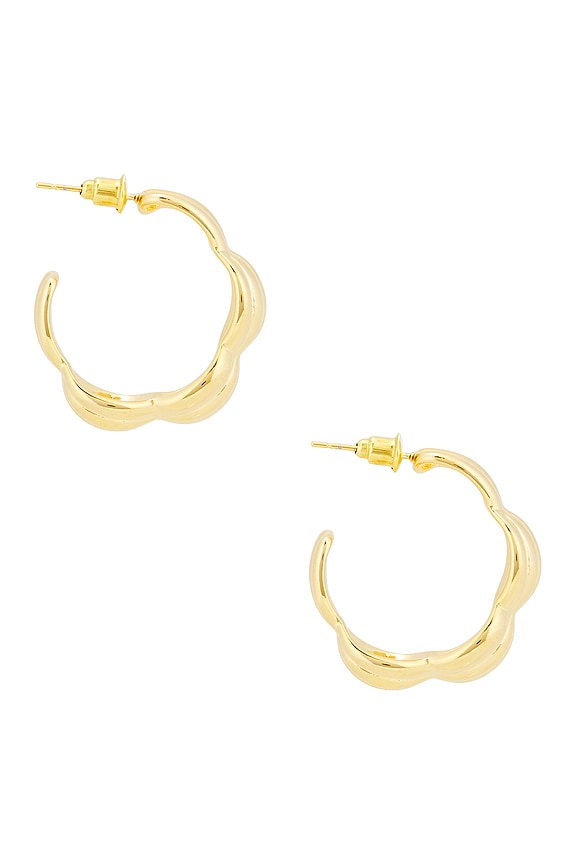 view 2 of 3 Jeanne Earrings in Gold