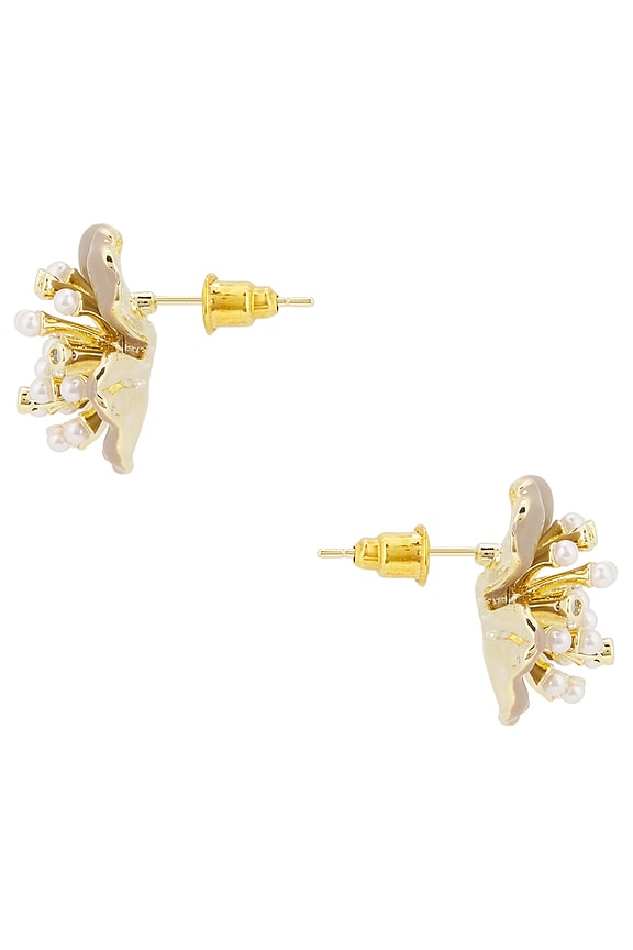 view 2 of 2 PENDIENTES ALLEGRA in Nude Multi