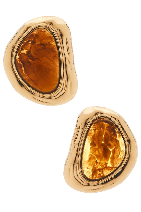 view 1 of 2 Marie Earrings in Gold