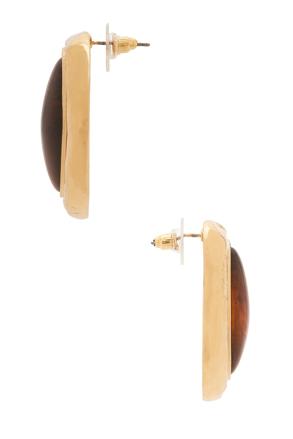 view 2 of 2 Marie Earrings in Gold