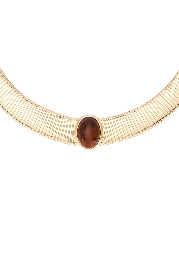 view 2 of 3 COLLAR DELPHINE in Gold