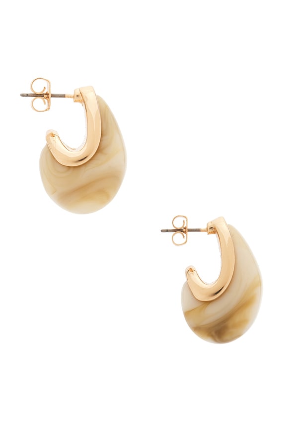 view 2 of 3 BOUCLES D'OREILLES GISELLE in Marble