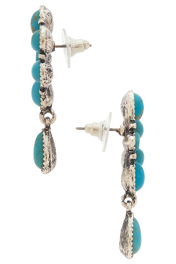 view 2 of 2 ESTELLE 귀걸이 in Turquoise