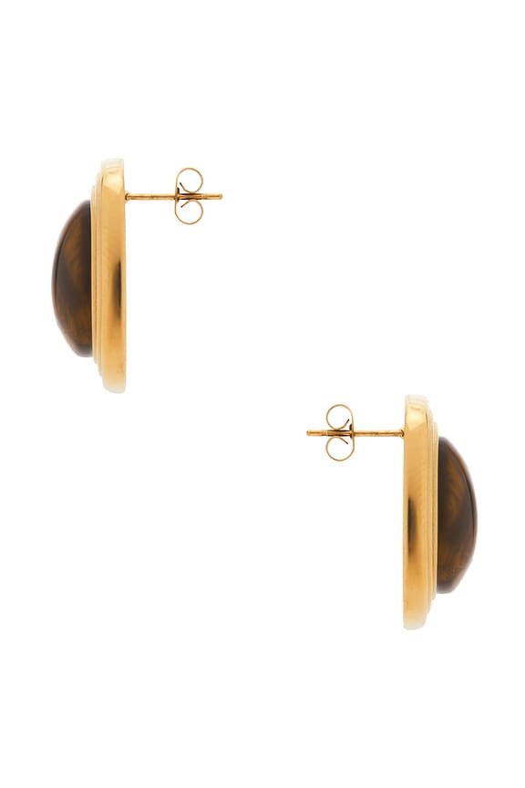 view 2 of 2 PENDIENTES LUCIANA in Amber