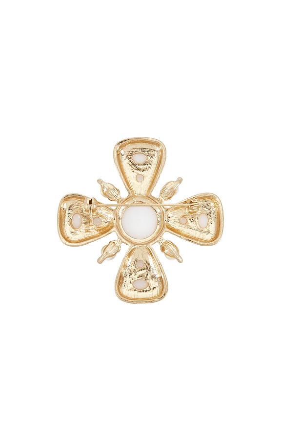 view 2 of 2 BROCHE ALOUETTE in Gold