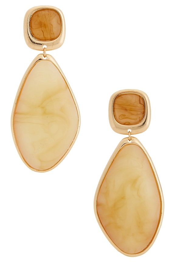 view 1 of 2 Greer Earrings in Gold