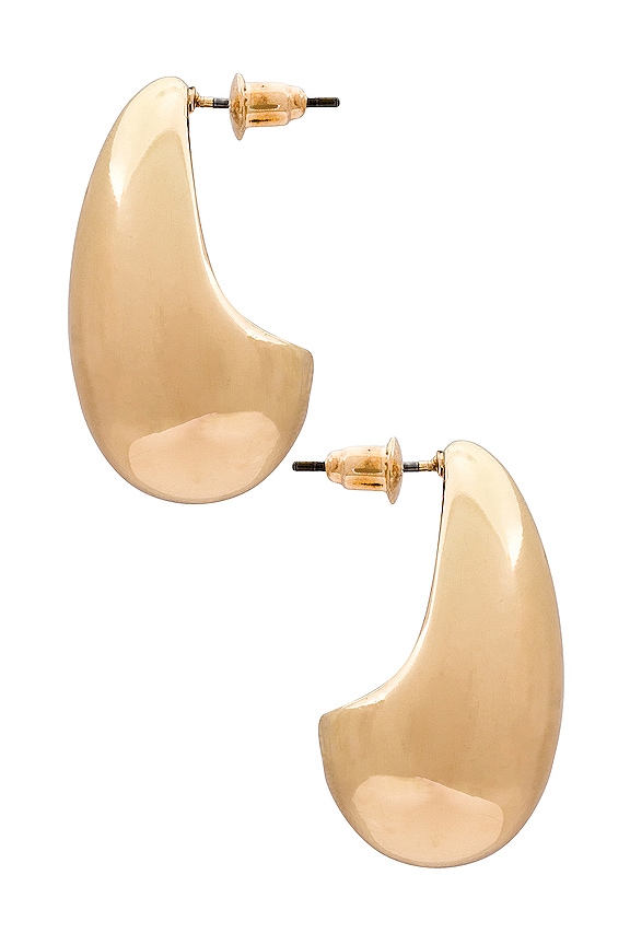 view 2 of 2 PENDIENTE HELENA in Gold