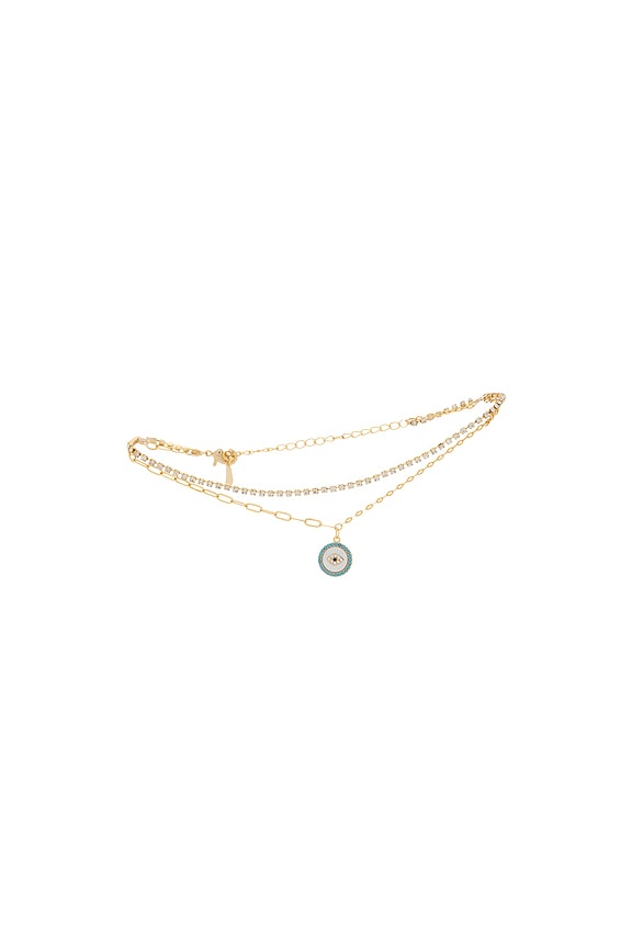 view 1 of 2 Laurell Anklet in Gold