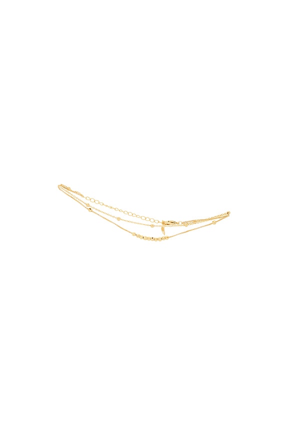 view 2 of 2 Judas Anklet in Gold