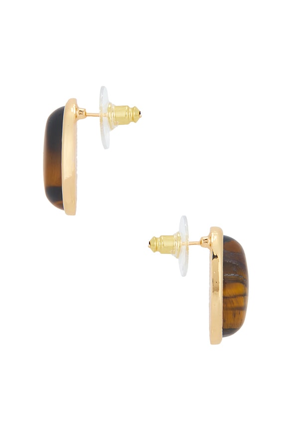 view 2 of 2 BOUCLES D'OREILLES ELARAH in Tortoise