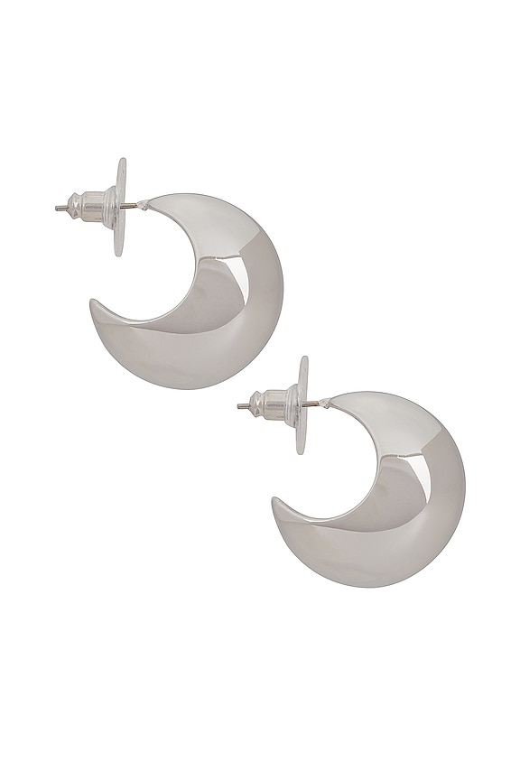 view 2 of 2 PENDIENTE JOAN in Silver