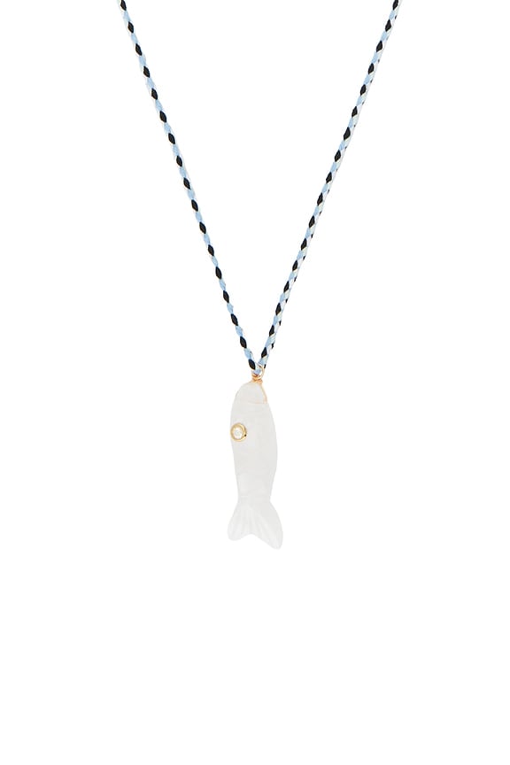 view 2 of 2 Quin Stone Necklace in Blue