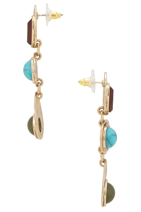 view 2 of 2 BOUCLES D'OREILLES DRIFT in Gold