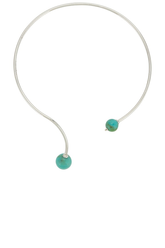 view 2 of 3 COLLIER MONI in Silver & Turquoise