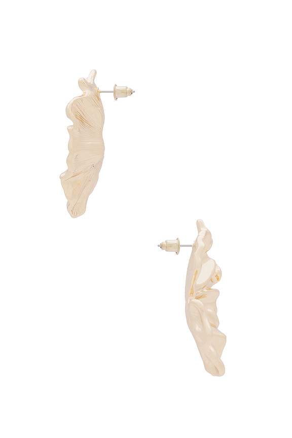 view 2 of 2 СЕРЬГИ HELENA in Gold