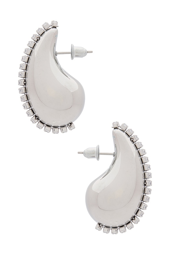 view 2 of 2 BOUCLES D'OREILLES ANGELA in Silver