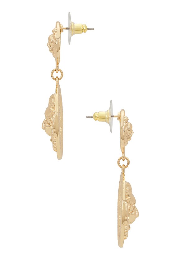 view 2 of 2 Ada Earrings in Gold