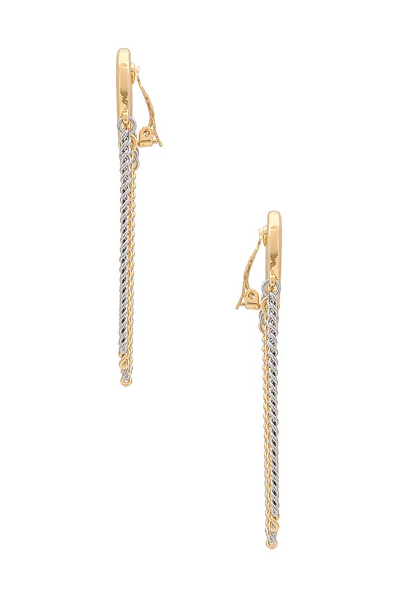 view 2 of 2 Jaelyn Earring in Gold Silver